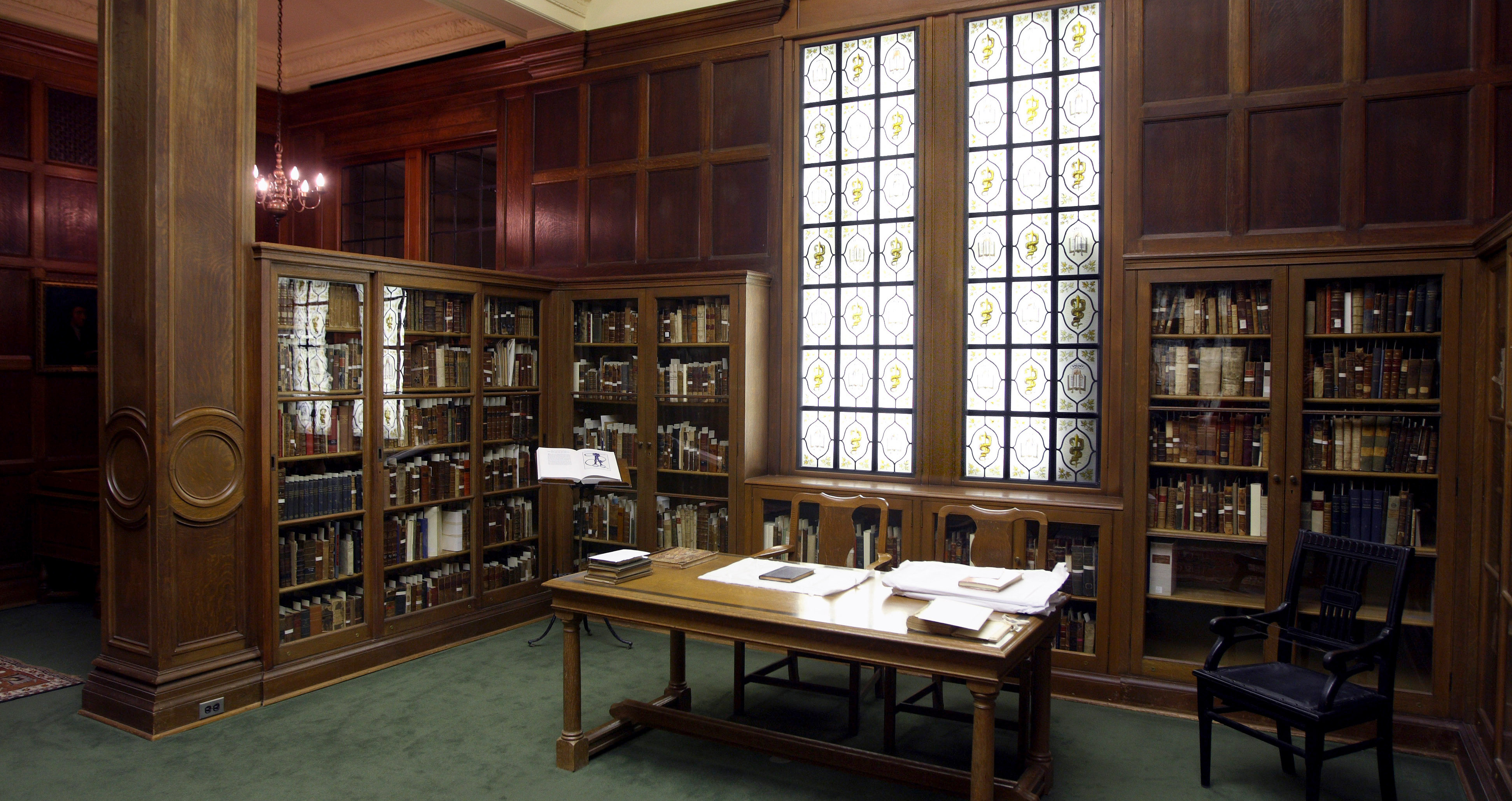 Olser Library of the History of Medicine. Photo credit Klaus Fiedler, McGill Library