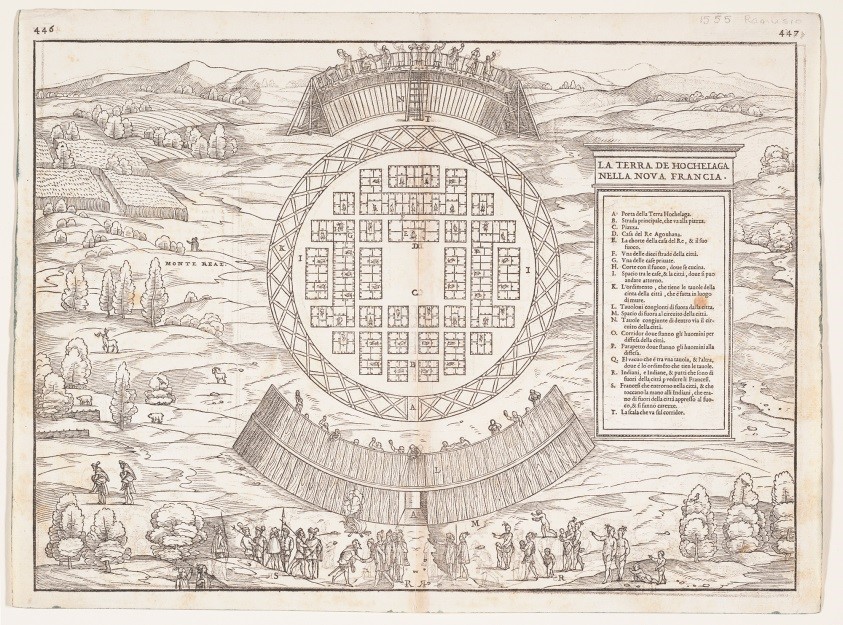 La Terra de Hochelaga nella Nova Francia (1556)