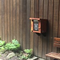 McGill Little Free Library at the Gault Estate in Mont-Saitn-Hilaire. Photo: Charles Normandin