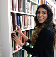 Student worker Alyanna Jamal