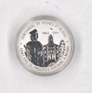Centennial of Women at McGill medal, 1984.