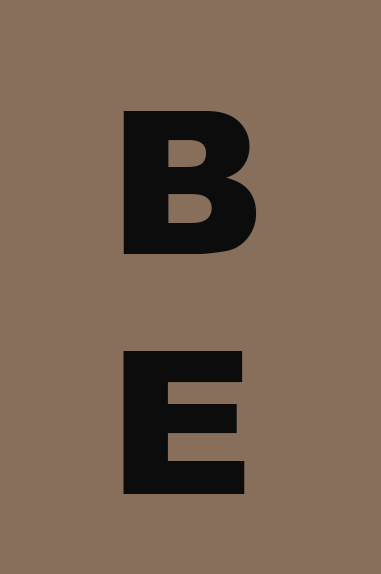 b over e