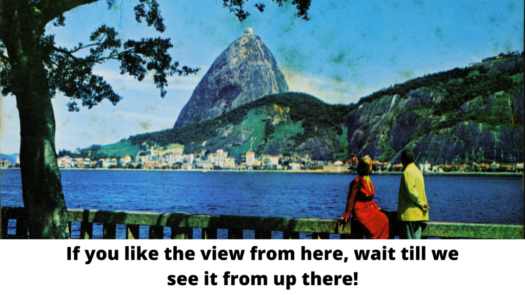 view of sugar loaf mountain, brazil