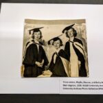 Three sisters, Phyllis, Eleanor, and Betty henry receiving their degrees, 1939. PR000240