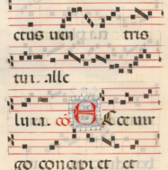 manuscript chant notation