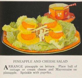 pineapple and cheese salad