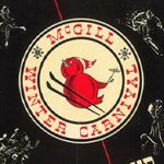 Vintage Martlet on the cover of an archival Winter Carnival program