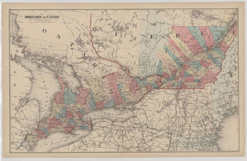 Illustrated historical atlas of the counties of Frontenac, Lennox and Addington, Ontario. 1878. Ontario Historical County Atlases Collection, Rare Books & Special Collections.