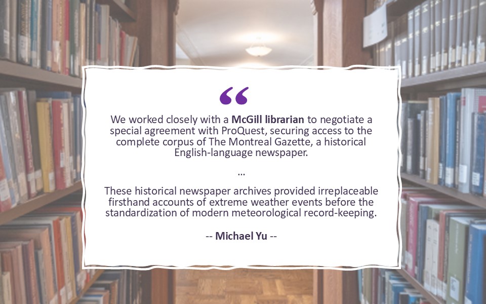 Pull quote from award winner Michael Yu.
