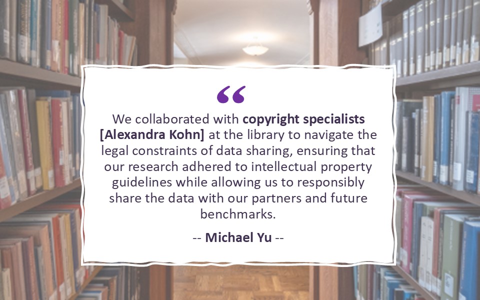 Pull quote from award winner Michael Yu.