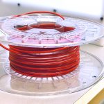 Red filament for 3D printer